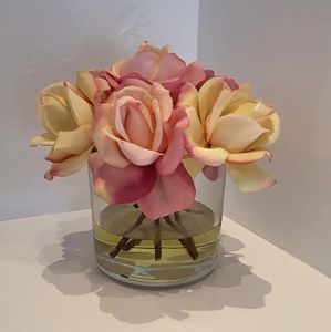 Silk Real Touch Rose Arrangement